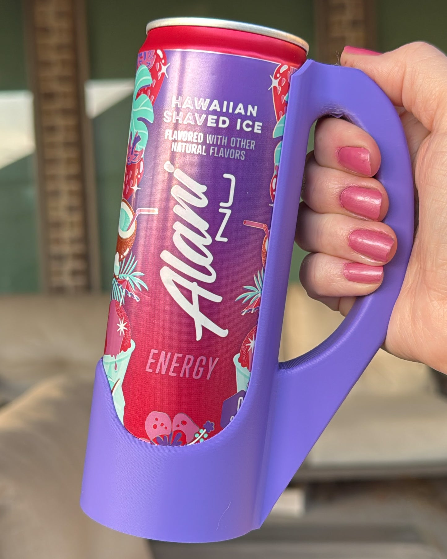 Purple Sipzey Handle