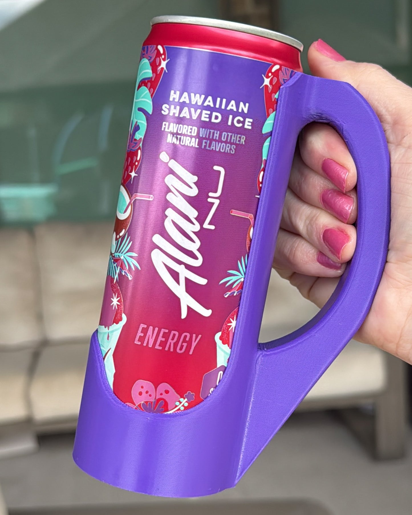 Purple Rush Sipzey Handle