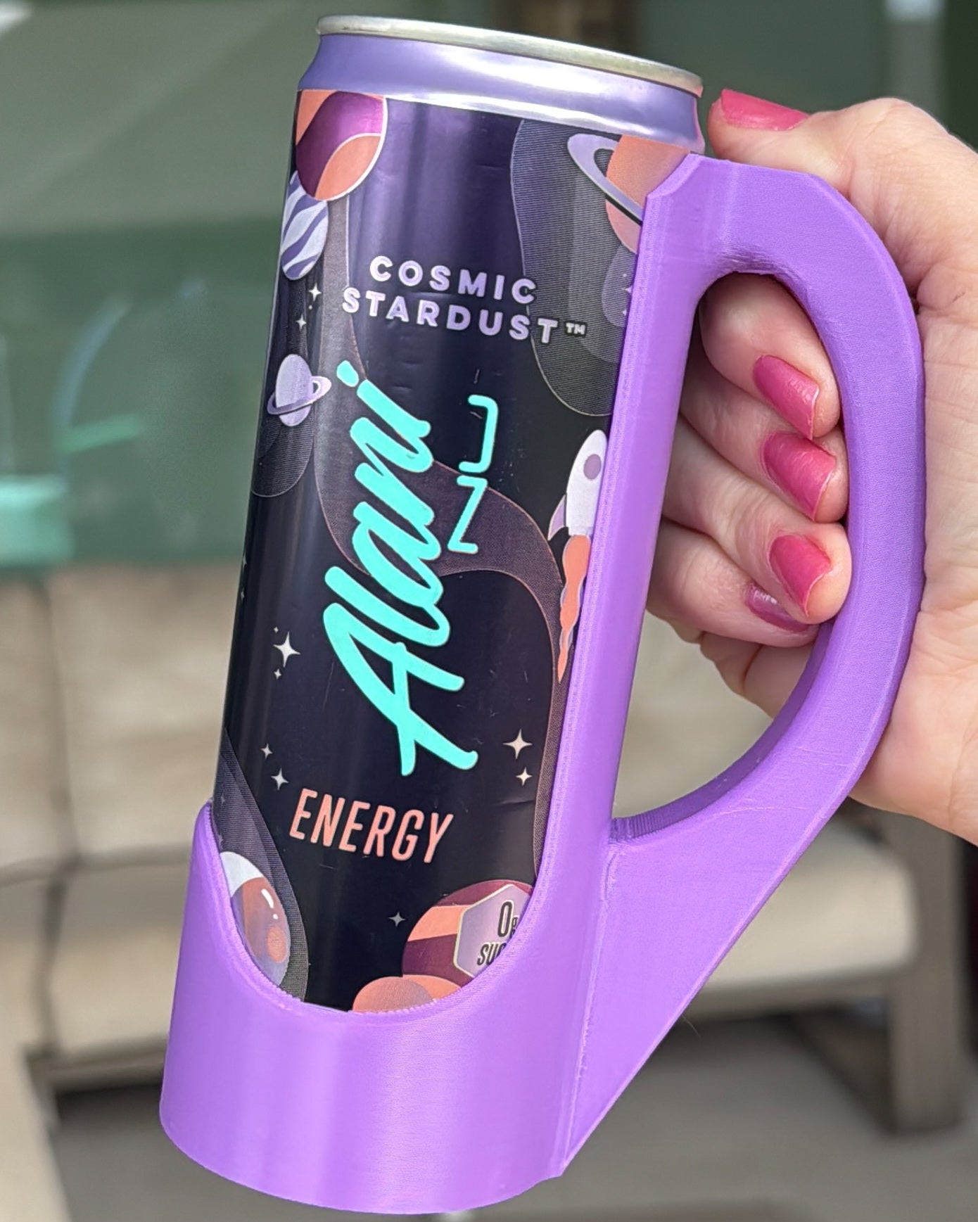 Electric Purple Sipzey Handle