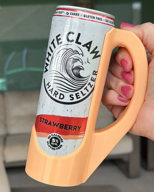 Peach Sherbet Sipzey Handle