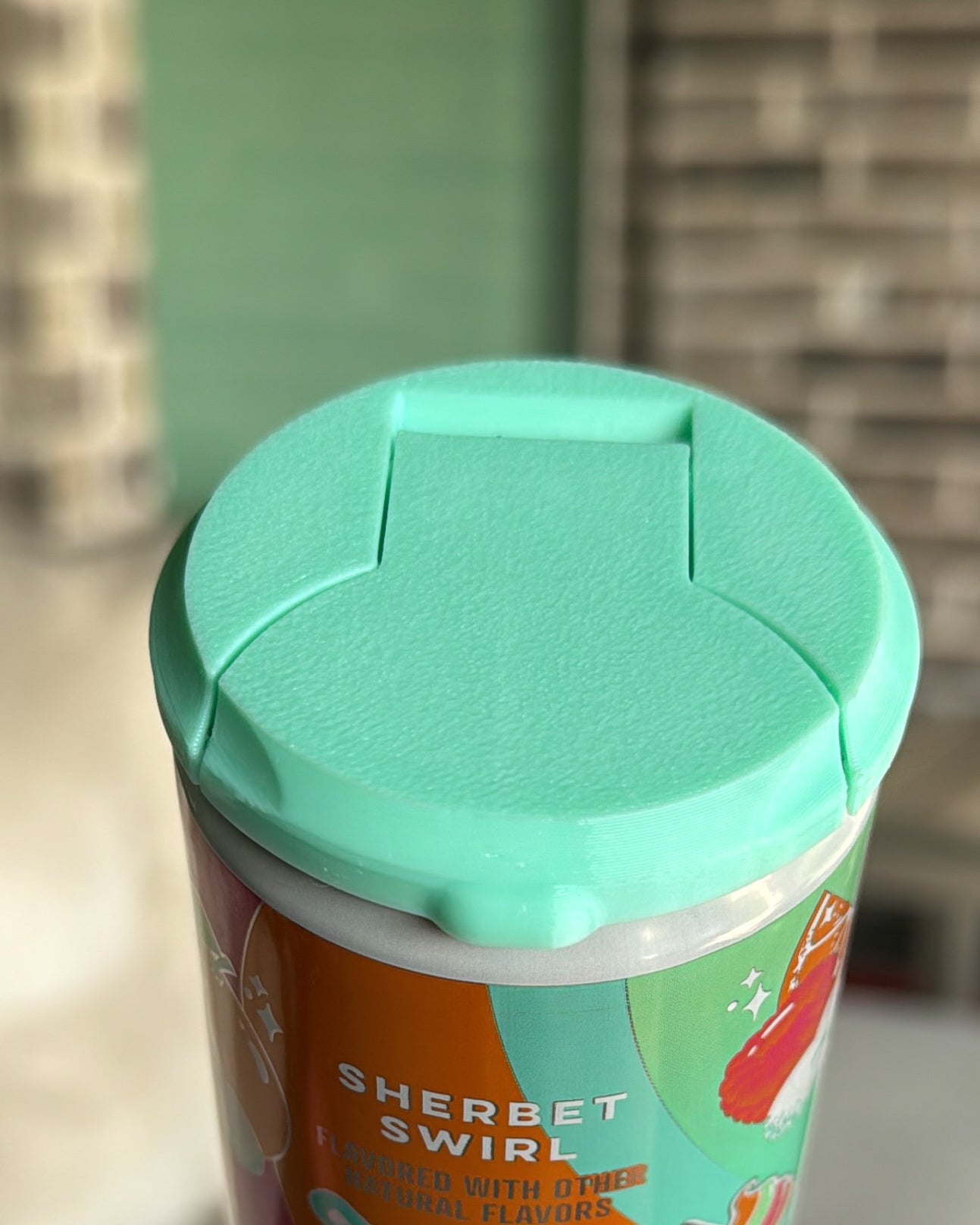 Mint Sherbet Sipzey Lid