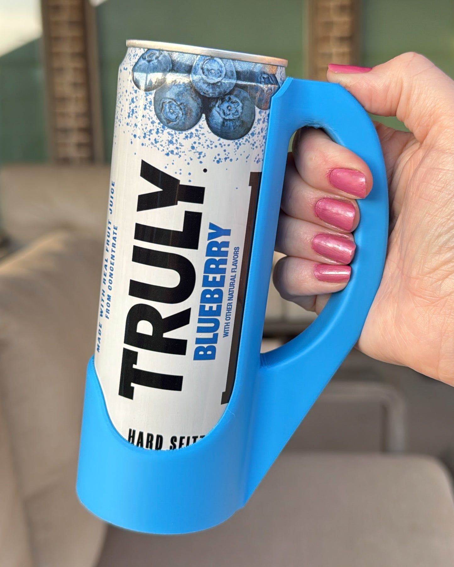 Blue Sipzey Handle
